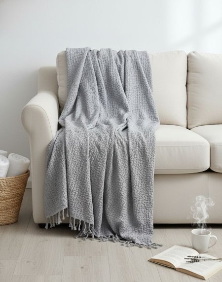 شرشف ديكور تصميم بافل