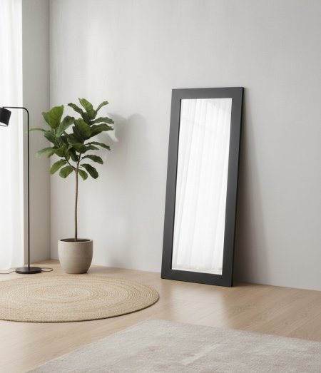 مرآة تعليق اطار بلاستيك قاسي