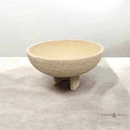 صحن تقديم حجر بيج منقط