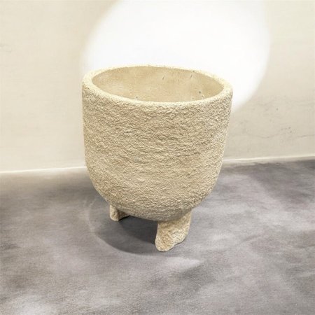  مضيفة حجر بيج مع لمعة حجم وسط