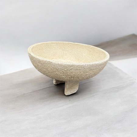 صحن تقديم حجر بيج مع لمعة