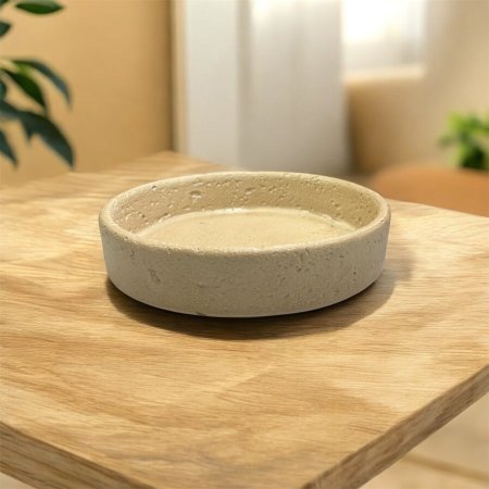 صينية حجر بيج سادة حجم صغير