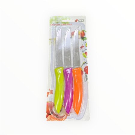 سيت سكاكين 3 قطع ملونات