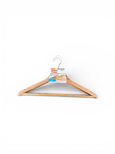 علاقات خشبية للملابس 3 قطع