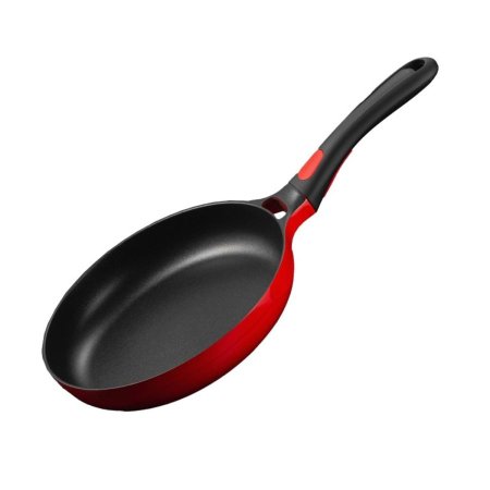 قلاية ألمينيوم ب جودة عالية ، يد سيليكون 24cm