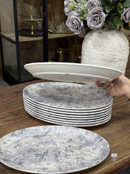 صحن ميلامين (عظم) بيضوي