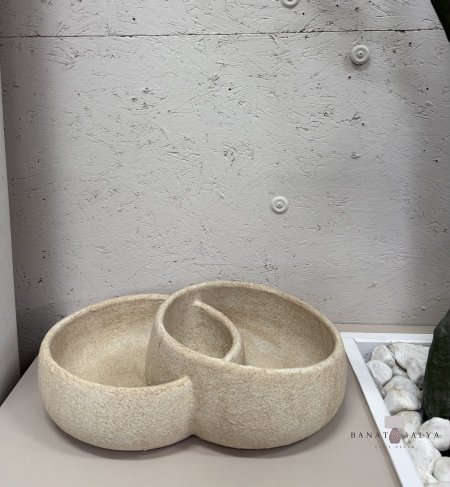 صحنين حجر بيج ثقيل متداخلات