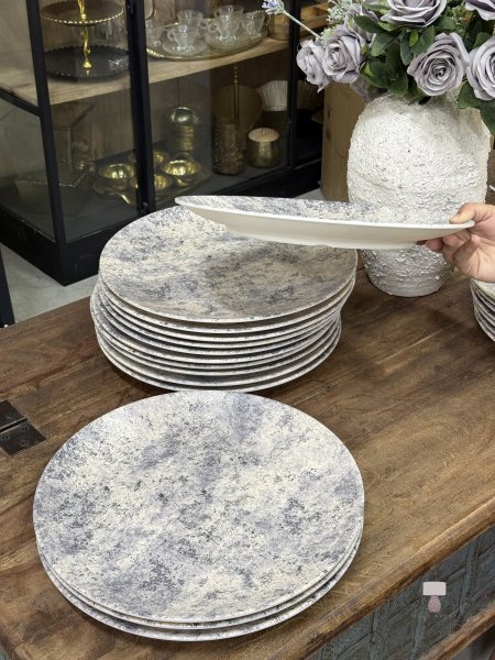 صحن ميلامين مدور