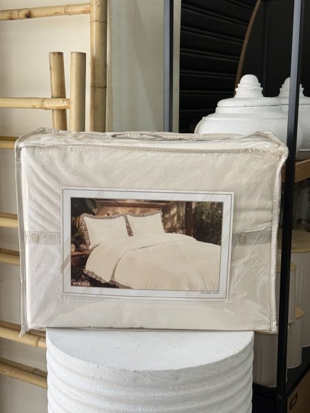 سدين مفرد بيج مع إضافة البني شتوي تلبيس 3 قطع