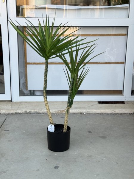 نخلة ب 3 رؤوس سيليكون 100cm