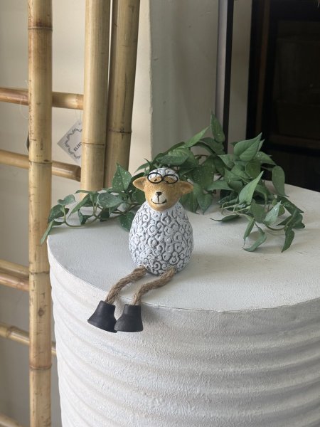 خروف العيد فخار "لابس نضارة" 🤣🌷