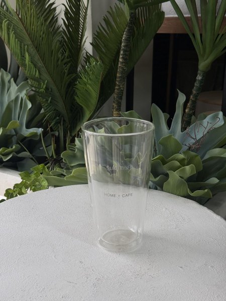 كاسة شفافة دبل طويلة 250ml