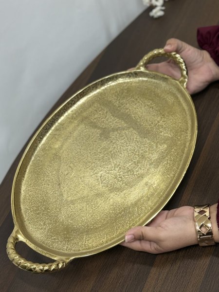 صينية تقديم حجم كبير