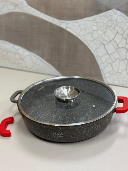 مقلى حجم كبير مع ايدان صب واضافة قطع سيلكون